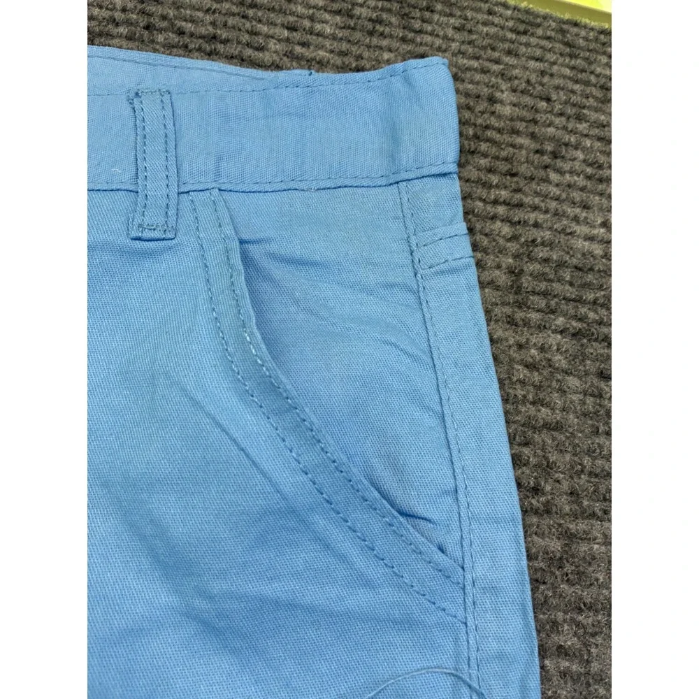 Casual Mens Light Blue Straight Leg Denim Pants Chino Colorful Size 38x29